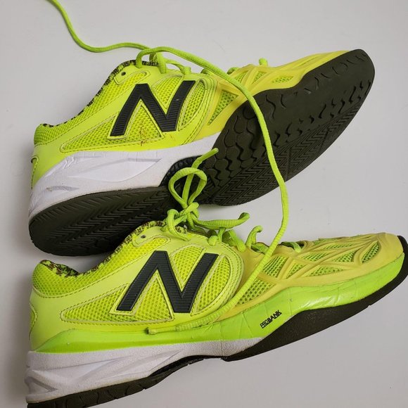 New Balance Shoes New Balance Yellow Lace Up Athletic Sneakers Poshmark